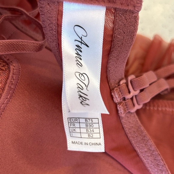 NEW ROMANTIC LACE PUSH UP BRA - Picture 4 of 4